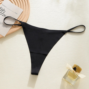 <span class=keywords><strong>Perizoma</strong></span> <span class=keywords><strong>donna</strong></span> mutandine Sexy <span class=keywords><strong>slip</strong></span> a vita bassa T-back Bikini biancheria intima senza cuciture mutandine Lingerie - Product Image 4