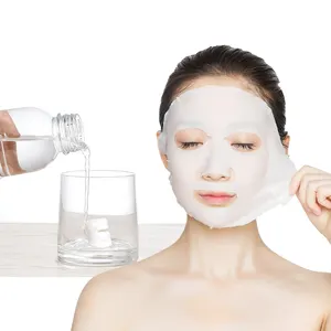 Сжатая маска для лица, бумажный лист, хлопковая маска для лица «сделай сам», уход за кожей, ультратонкая увлажняющая маска