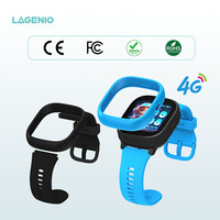 LAGENIO K3 4G Kartu SIM Panggilan Video Jam Tangan Pintar GPS/WIFI/LBS Lokasi Mode Kelas Tombol SOS CE FCC RoHS Jam Tangan Pintar Anak