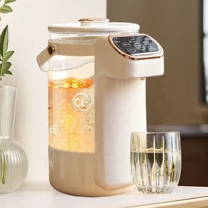 <span class=keywords><strong>Bouilloire</strong></span> Électrique en Verre Borosilicate Grande Capacité 4L Sur Mesure, 800W, Température Réglable, Chauffe-Eau B2B - Product Image 6