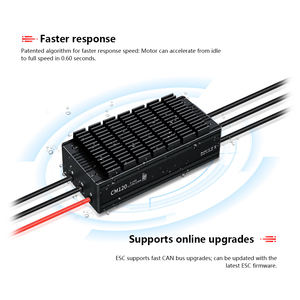 ESC CM120 120A para Dron Pulverizador Agrícola 6-14S, ESC de Alta Corriente con Protección Contra Sobrecorriente para Drones de Vuelo Prolongado - Product Image 3
