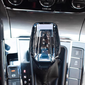 Levier de pommeau de levier de vitesse de voiture en <span class=keywords><strong>cristal</strong></span> transparent pour volkswagen vw arteon cc passat t-<span class=keywords><strong>roc</strong></span> golf 7 sportvan polo led kits light auto - Product Image 5