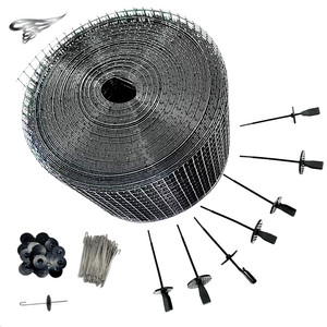 6 pouces X 100ft Fabrication Vente Chaude Durable Panneau Solaire Oiseau Dissuasif Maille PVC Enduit Oiseau Barrière Répulsif Panneau Solaire Maille - Product Image 1