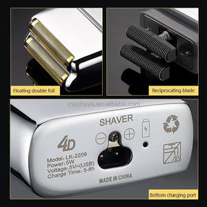 2025 Offre Spéciale LK-2209 USB alimenté <span class=keywords><strong>rasoir</strong></span> électrique pour hommes Mini Portable barbe <span class=keywords><strong>rasoir</strong></span> avec toilettage feuilles livraison directe pour utilisation RV - Product Image 5