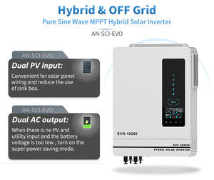 Sistema de Energía Solar Híbrido de Baja Frecuencia de 10kw - Product Image 4