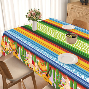 <strong>Mexican</strong> Guitar Valentine's Day Easter <strong>Party</strong> <strong>Supplies</strong> Set Disposable Paper Cutlery Desert Cowboy Decorative Colorful Napkin - Product Image 5