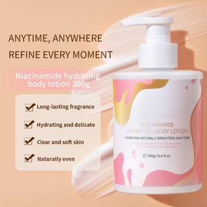 Ventes d'usine, crème hydratante pour le corps 300g, soin de la peau, éclaircit le teint, niacinamide, hydratant - Product Image 4