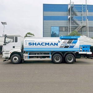 Camión Cisterna de Agua Shacman H3000 de 20 CBM, Camión Cisterna de Acero Inoxidable con Aspersor, Precio - Product Image 1
