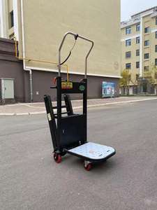 รถเข็นพลังงานไฟฟ้า900กก. 600กก. 400กก. 300กก. พร้อมบันไดไฟฟ้าแบบเลื่อนได้สำหรับปีนเขารถยกแบบสามล้อ - Product Image 3