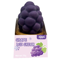 Sucettes glacées aux raisins aromatisées aux fruits | Crème glacée en forme de 3D