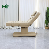 Table de massage pliable moderne pour salon de beauté avec revêtement en cuir PU pour utilisation en extérieur