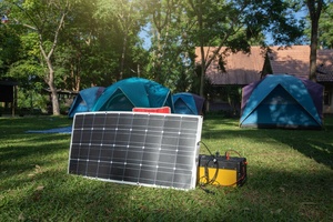 100W PV Solar for 12V 24V 48V Off <b>Grid</b> Motorhome 12v200ah Solar - Product Image 6