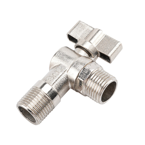 Vannes d'angle en laiton et en acier inoxydable de haute qualité toutes les tailles disponibles pour le raccord de tuyau d'alimentation en eau - Product Image 2