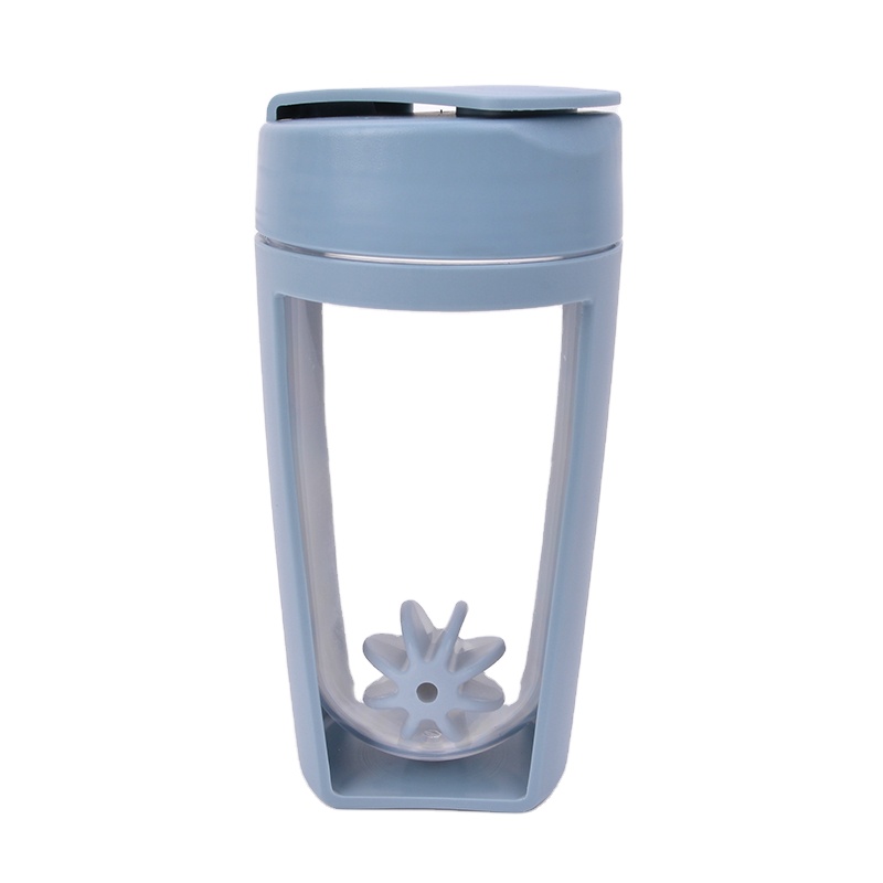 Пластиковая бутылка-Шейкер для протеина С логотипом на заказ