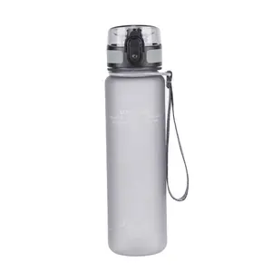 Hot sale wholesale drinking water bottle with customized lid water bottle alibaba supplier