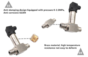 จอแสดงผลการวัดอัจฉริยะและเซ็นเซอร์วัดความแตกต่างของแรงดันอากาศ - Product Image 4