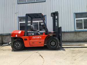 Heli 8 tonnes chariot élévateur diesel chariot élévateur à Combustion interne pièces jointes de vente prix mètres positionneur de fourche Joystick - Product Image 6