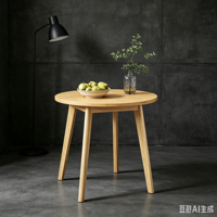 Table basse ronde design moderne pour salon, table à thé, table d'appoint, mobilier de maison
