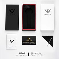 Paquet cadeau Nibosi marques montres boîte d'origine blanc et noir ensemble de luxe boîtes Top montres emballage en papier paquet cadeau de luxe