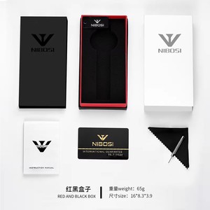 NIBOSI gói quà tặng Thương hiệu xem hộp ban đầu màu trắng và đen sang trọng đặt hộp đồng hồ hàng đầu bao bì giấy gói quà tặng sang trọng - Product Image 2