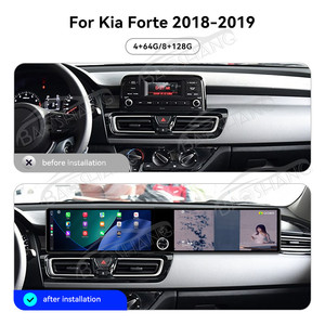 Baoshang kép 12.3 ''Màn hình cảm ứng android13 đài phát thanh xe đa phương tiện cho <span class=keywords><strong>Kia</strong></span> Forte 2018 2019 DVD <span class=keywords><strong>GPS</strong></span> <span class=keywords><strong>navigation</strong></span> với Carplay - Product Image 2
