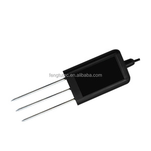 Độ ẩm đất nhiệt độ độ mặn cảm biến dài thăm dò đất điện dẫn cảm biến Nông Nghiệp Đất thử nghiệm thăm dò cảm biến - Product Image 2