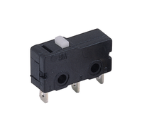 Interrupteur de fin de course micro SPST de haute qualité série JEC JS-580, levier en plastique, 110-240V, 1 000 000 cycles, -25°C à +85°C, direct usine