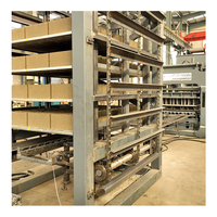 Ligne de production de briques creuses en béton entièrement automatique Hongfa QT15-15, machine à pavés pour la construction