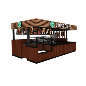 Kahve kiosk/5 m tarafından 3 m espresso alışveriş merkezi kiosk için tasarım