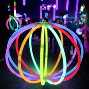 Oem ODM Glow Sticks với kết nối cho kính mắt bóng Hoa Dây chuyền vòng đeo tay DIY GLOW STICK bóng Đảng phát sáng - Product Image 1