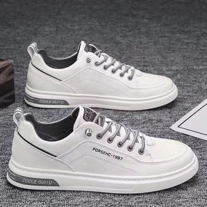 Zapatos Deportivos Casuales de Skateboard para Hombre, Estilo Coreano, Retro, con Plataforma Gruesa, Blancos, Modernos, Versátiles y Cómodos, Novedad 2025 - Product Image 4