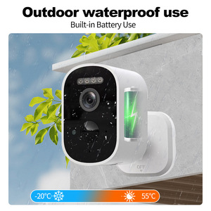 Ống kính kép độ nét cao Hộp máy ảnh CMOS đám mây thẻ SD nhà Wifi mạng không dây máy ảnh có tính năng tầm nhìn ban đêm hai chiều âm thanh - Product Image 3