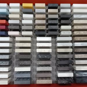 Hoja de Corians <span class=keywords><strong>blanco</strong></span> puro Material de superficie sólida pura moderna Baño Hotel Mall Panel de pared de piedra artificial <span class=keywords><strong>Precio</strong></span> competitivo - Product Image 5