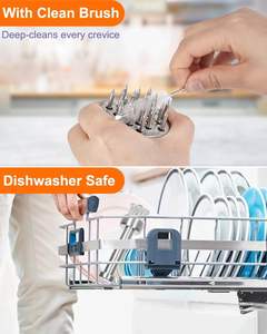 Herramienta Ablandadora de Carne, Acero Inoxidable 304, 21 Agujas con Protector de Seguridad Retráctil, para Ablandar Carne de Res, Pavo, Pollo, Filetes - Product Image 4