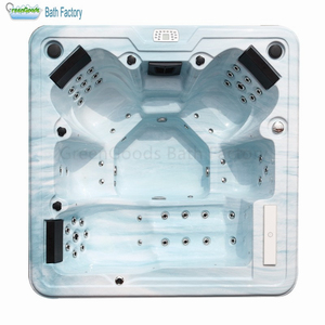 <span class=keywords><strong>Jacuzzi</strong></span> pour 5 personnes, Spa d'extérieur fabriqué en chine, avec système de balbon et échelle - Product Image 1