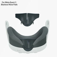 Coussinet nasal en silicone occultant pour casque VR 3, modèle exclusif 2025, avec conception anti-lumière et protectrice