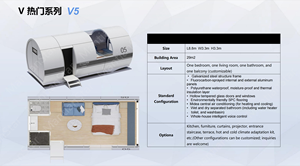 Fuente Fabricantes Suministro Space Capsule Integrado Micro-House Steel <span class=keywords><strong>Mobile</strong></span> <span class=keywords><strong>Home</strong></span> para Homestay y Villa Container Material - Product Image 5