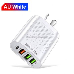 Wholesale UK US EU AU 30W Fast PD 3.0 USB-<b>C</b> Wall Charger with PC Fireproof Material for <b>Type</b>-<b>C</b> Power <b>Adapter</b> - Product Image 5