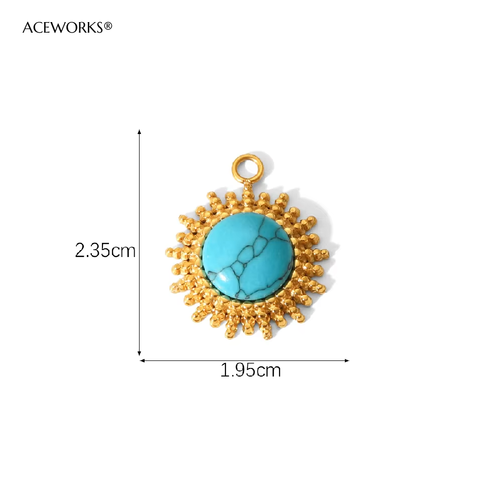 The Turquoise Eclipse Charm