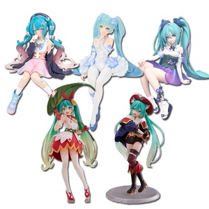 11 Styles Anime Statue <span class=keywords><strong>Miku</strong></span> pays des merveilles papillon oreiller marin costume feuilles d'érable <span class=keywords><strong>Sexy</strong></span> filles dessin animé jouets PVC Anime Figure - Product Image 2