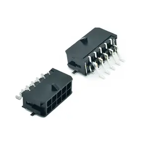Factory direct sales 10pin molex 3.0 mm pitch right angle smt wafer connector for pcb board