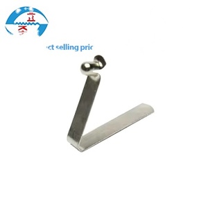 Nhà Máy Tùy Chỉnh Thép Không Gỉ Đẩy Nút Ống Giữ Lại Mùa Xuân <span class=keywords><strong>Clip</strong></span> Xoắn Ốc Phong Cách V-Hình Khóa Người Giữ Lại Cho ô tô - Product Image 2