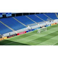 P6 P8 P10 Panneaux de bannière de signalisation de publicité extérieure Panneau d'écran Périmètre sportif Led Stade d'affichage