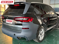 Kit carrosserie Offre Spéciale pour BMW X5 E70(08-13) mise à niveau vers G05(19-22) X5M phares garde-boue capot coffre couvercle diffuseur arrière pare-chocs Grille