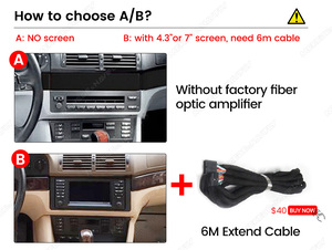 Système audio de voiture MEKEDE Android 8 + 128GB pour BMW E53 1996-2007 X5 E39 M5 E38 Système stéréo de voiture de navigation GPS DSP BT - Product Image 4
