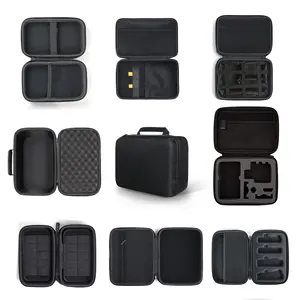 Customized Soft Zipper Tools Packaging Travel Carry Hard Shell Molded EVA Tool Case Bag