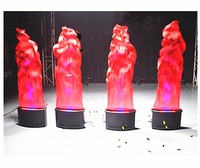 Offre Spéciale Feu Flamme Lumière Soie Feu Effet Machine Équipement D'éclairage De Scène Décoration De Mariage Led Dmx Led Par Partie Machines