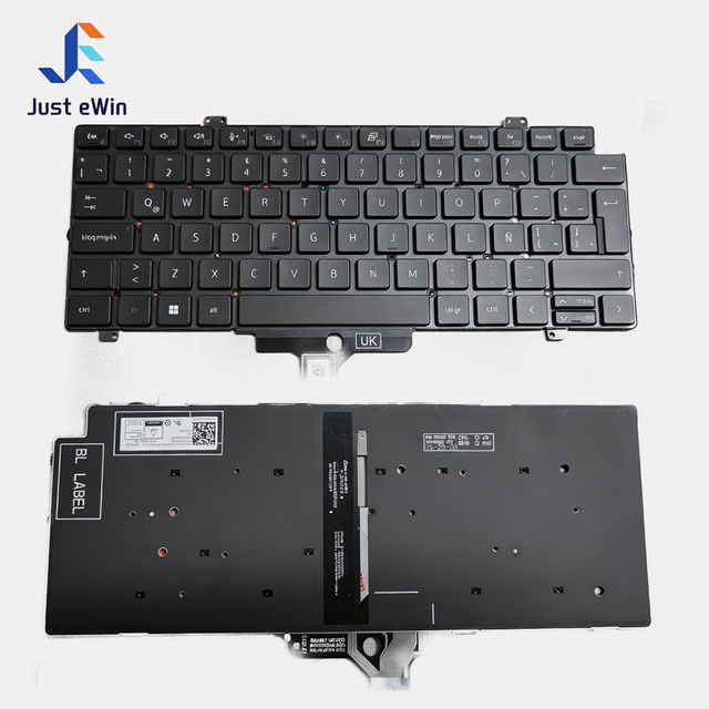 Wholesale Replacement Laptop Keyboard UK US LA SP Layout Backlit Keyboard for Dell Latitude 5420 7420 7410 E7420 Laptop
