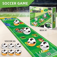 Set Permainan Sepak Bola Meja CY680-2, Alat Pereda Stres Kantor, Mainan Tembak Sepak Bola Meja untuk Anak-anak
