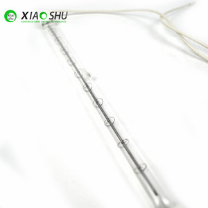 XIAOSHU 220v <span class=keywords><strong>230v</strong></span> elettrico alogeno quarzo tubo riscaldante 1000w 1200w quarzo alogeno lampada a infrarossi riscaldatore - Product Image 2